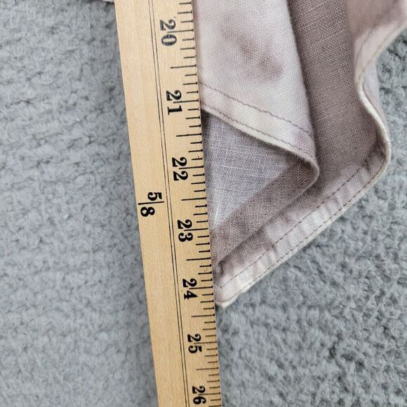 INC International Concepts Jacket Cardigan Womens M Linen Tie Dye Boho Neutrals - Picture 10 of 11